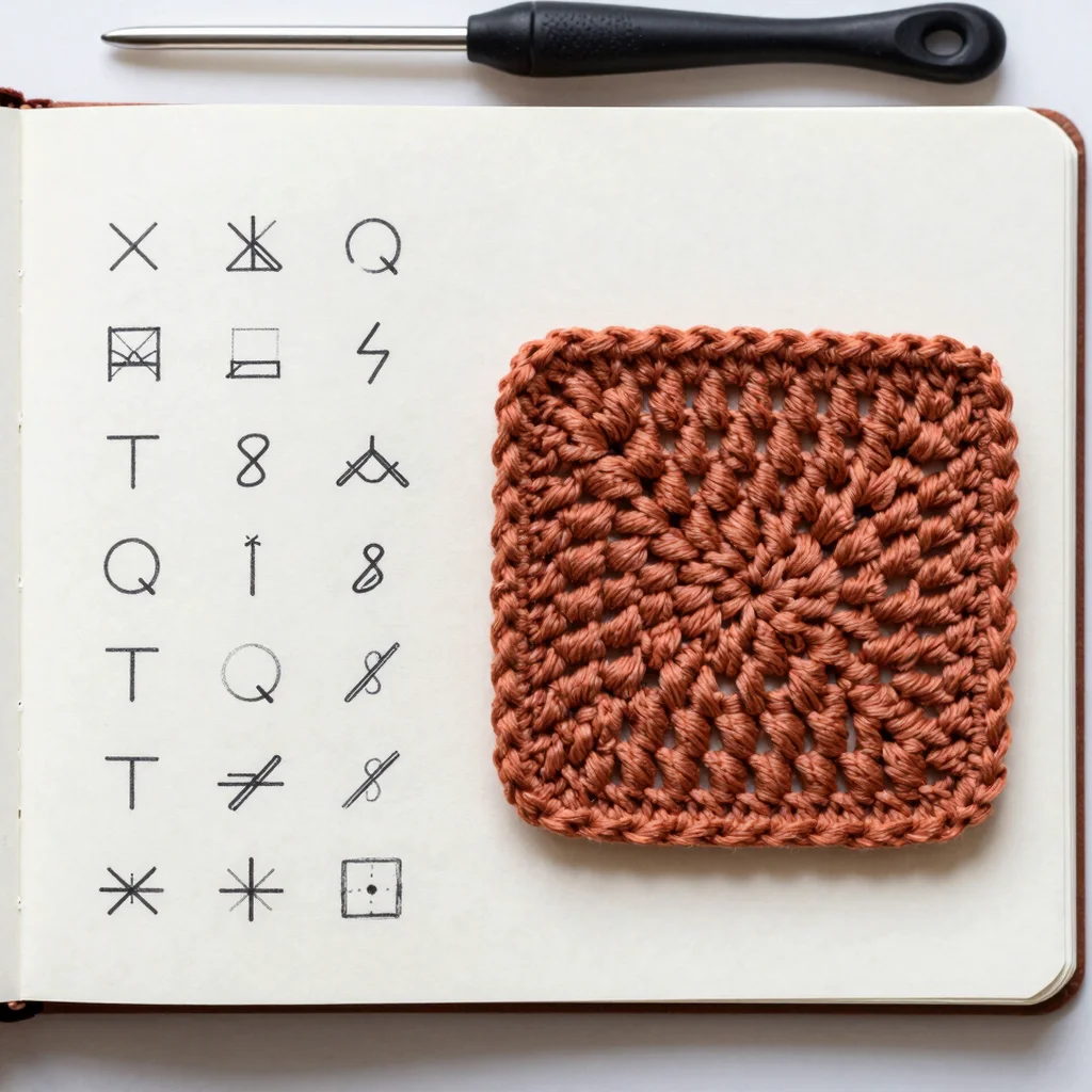 A Quiet Guide to Reading Complex Crochet Diagrams